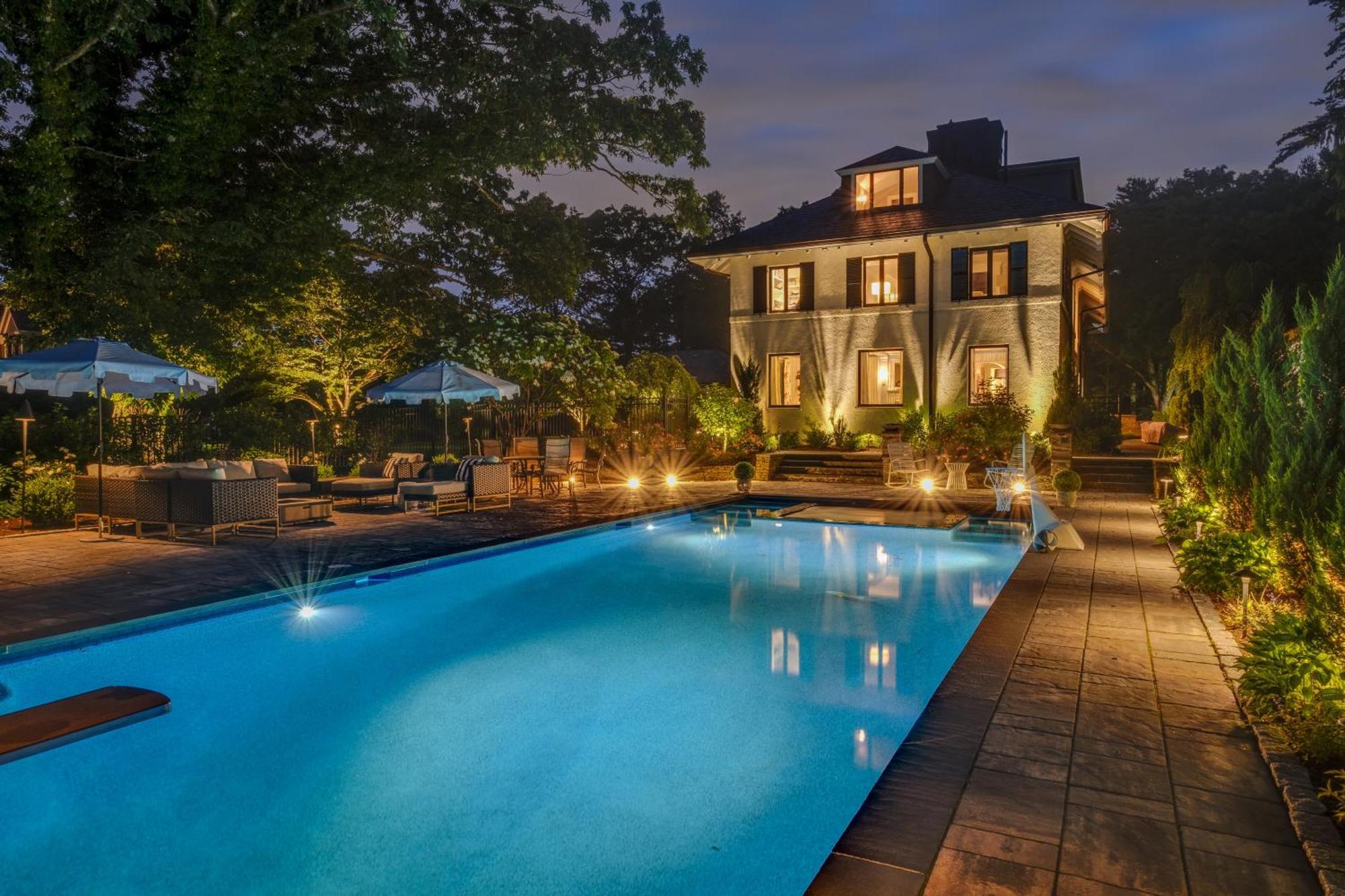 Boston Mansion Heated Pool Fire Pit Tennis Needham Exterior photo
